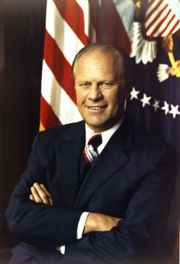 US Pr�sident Gerald Ford 1974